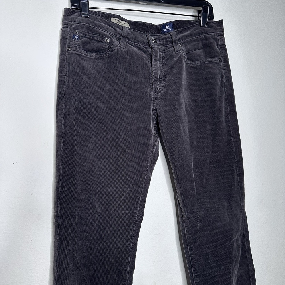Adriano Goldschmied Corduroy Bootcut Pants Size 29 Brown Slim Stretch The Ballad - Picture 3 of 9